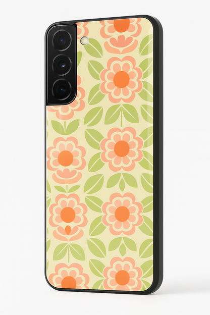 Sunset Garden Premium Glass Back Cover For Galaxy S22, S23, S24, S25 Models