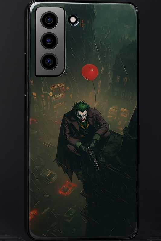 I am Joker Premium Glass Back Cover For Galaxy S22, S23, S24, S25 Models