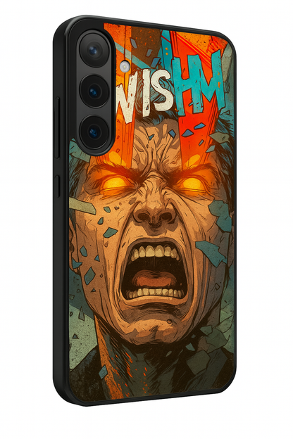 I Am Homelander Premium Glass Back Cover For Galaxy S22, S23, S24, S25 Models