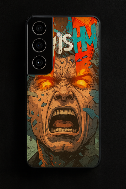 I Am Homelander Premium Glass Back Cover For Galaxy S22, S23, S24, S25 Models