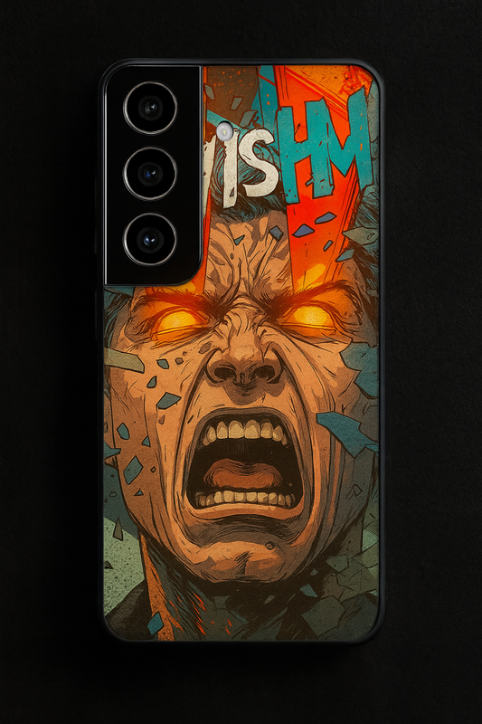 I Am Homelander Premium Glass Back Cover For Galaxy S22, S23, S24, S25 Models