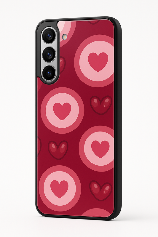 Love Calls Premium Glass Back Cover For Galaxy S22, S23, S24, S25 Models