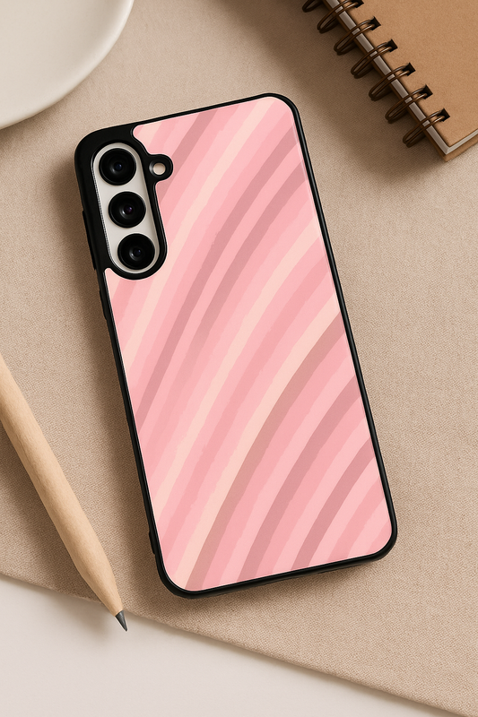 Crayon Premium Glass Back Cover For Galaxy S22, S23, S24, S25 Models