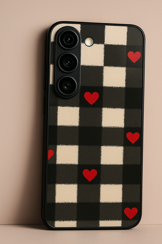 Check N Love Premium Glass Back Cover For Galaxy S22, S23, S24, S25 Models