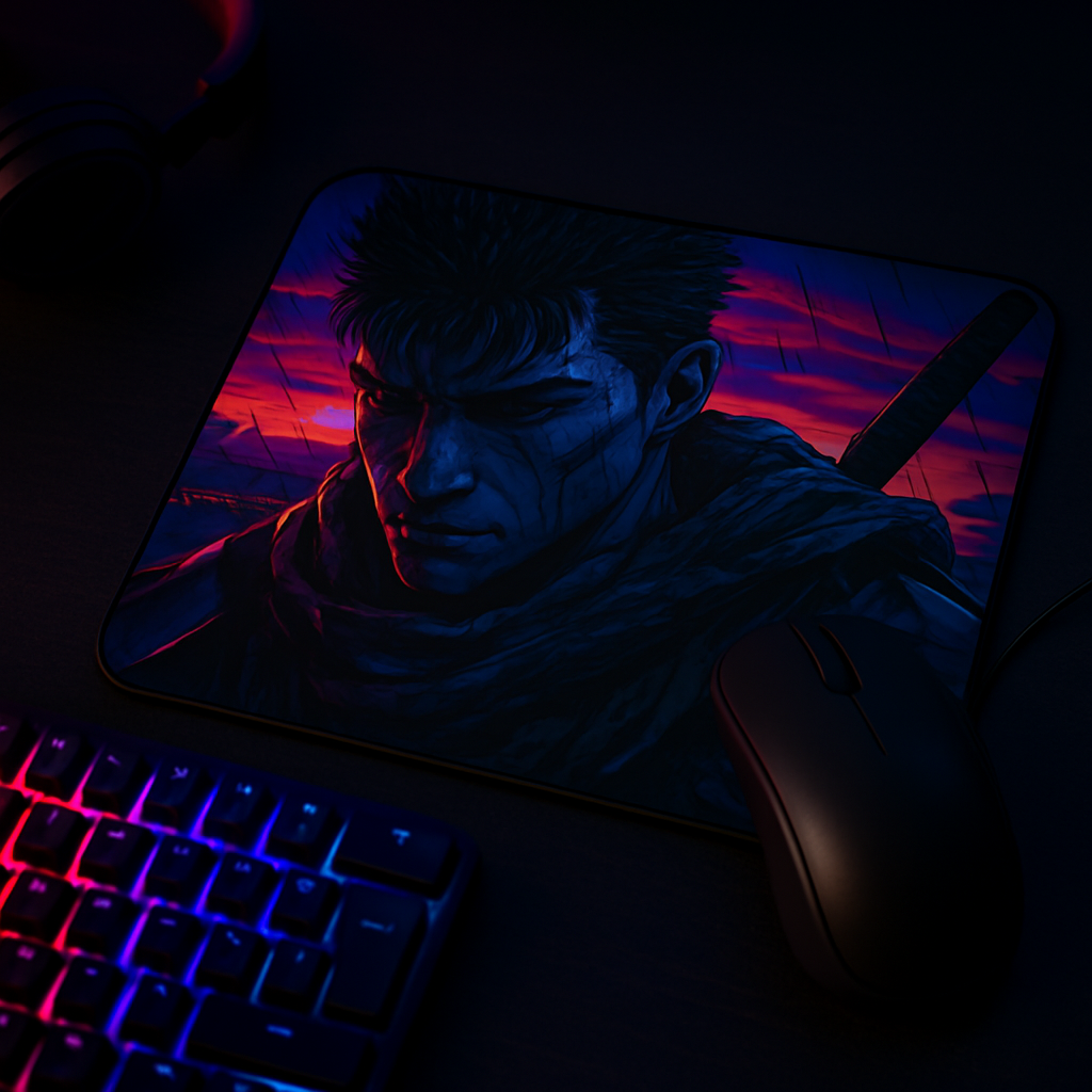 Printed Mouse Pad| Silicon Base | Gamer Graphic | Available in Size - Small, Large