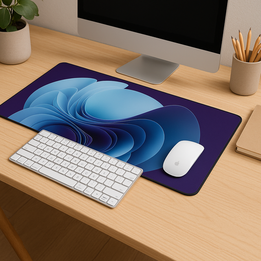 Printed Mouse Pad| Silicon Base | The abstract den Graphic | Available in Size - Small, Large