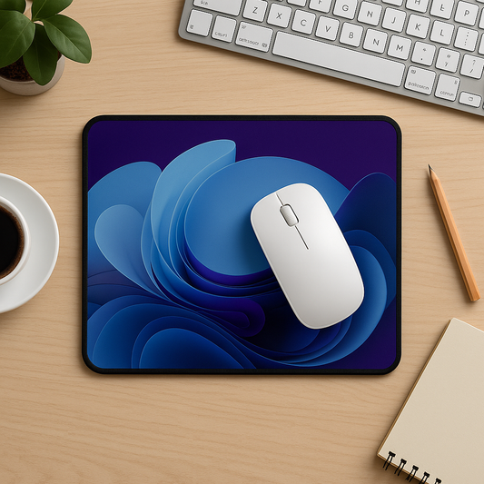 Printed Mouse Pad| Silicon Base | The abstract den Graphic | Available in Size - Small, Large