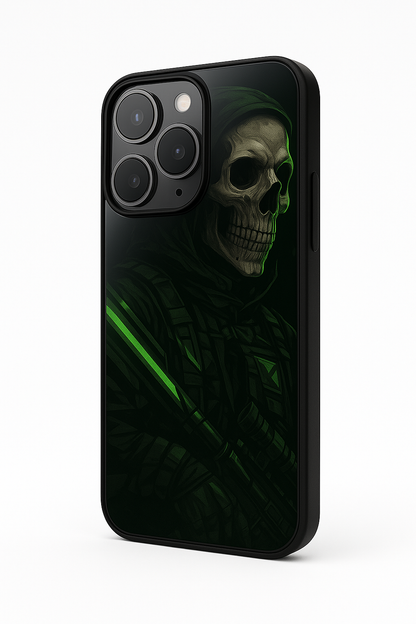 COD Zombie  Premium Glass Back Cover For iPhone 11,12,13,14,15,16 Models