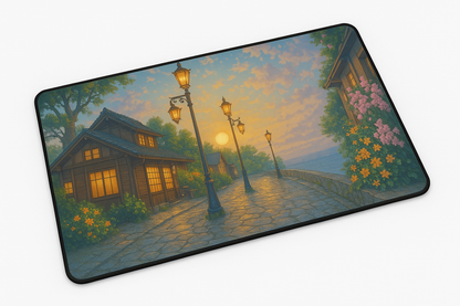 Printed Mouse Pad| Silicon Base | Venice Street Graphic | Available in Size - Small, Large