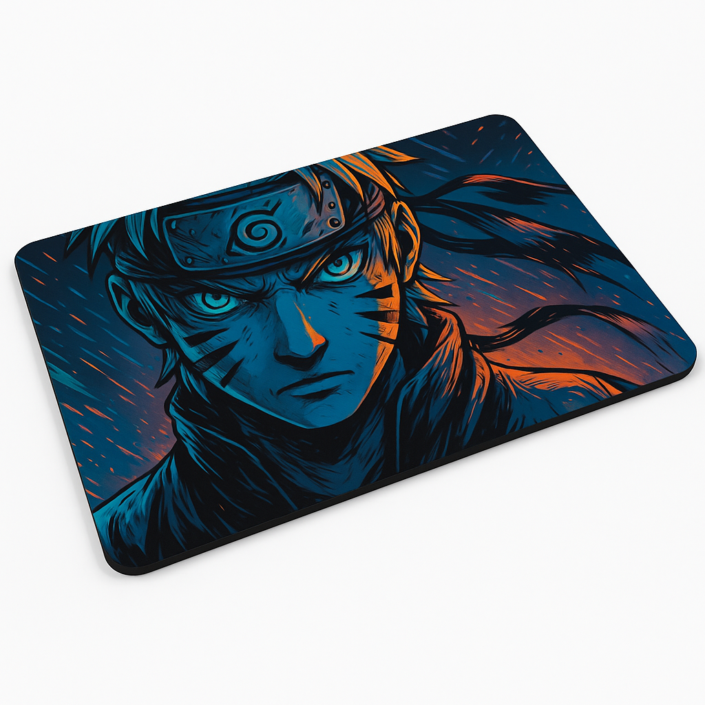 Printed Mouse Pad| Silicon Base | Naruto Anime Graphic | Available in Size - Small, Large
