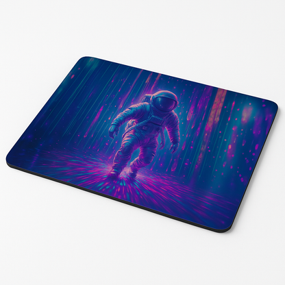 Printed Mouse Pad| Silicon Base | Astronaut In The Ocean Graphic | Available in Size - Small, Large