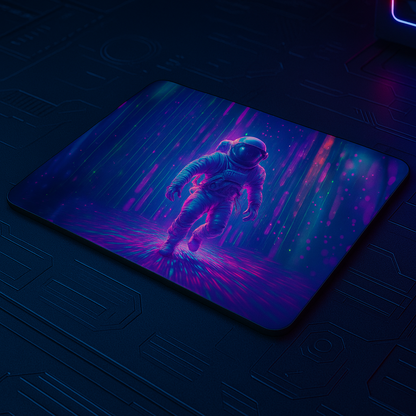 Printed Mouse Pad| Silicon Base | Astronaut In The Ocean Graphic | Available in Size - Small, Large