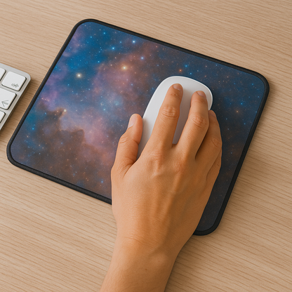 Printed Mouse Pad| Silicon Base | Starry Glaze Graphic | Available in Size - Small, Large