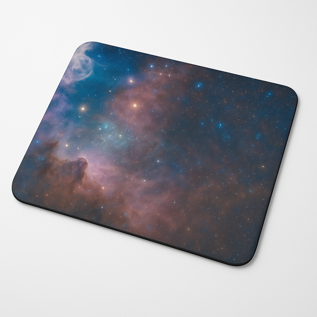 Printed Mouse Pad| Silicon Base | Starry Glaze Graphic | Available in Size - Small, Large