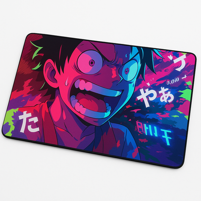 Printed Mouse Pad| Silicon Base | Anime One Piece Graphic | Available in Size - Small, Large