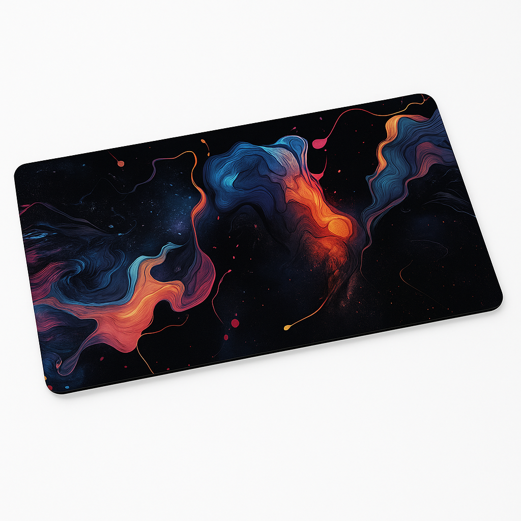 Printed Mouse Pad| Silicon Base | Abstract Art Graphic | Available in Size - Small, Large