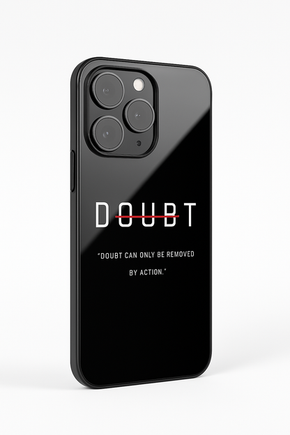 No Doubt Premium Glass Back Cover For iPhone 11,12,13,14,15,16 Models