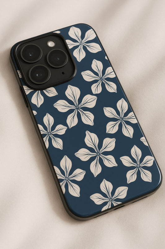 Lily Love remium Glass Back Cover For iPhone 11,12,13,14,15,16 Models