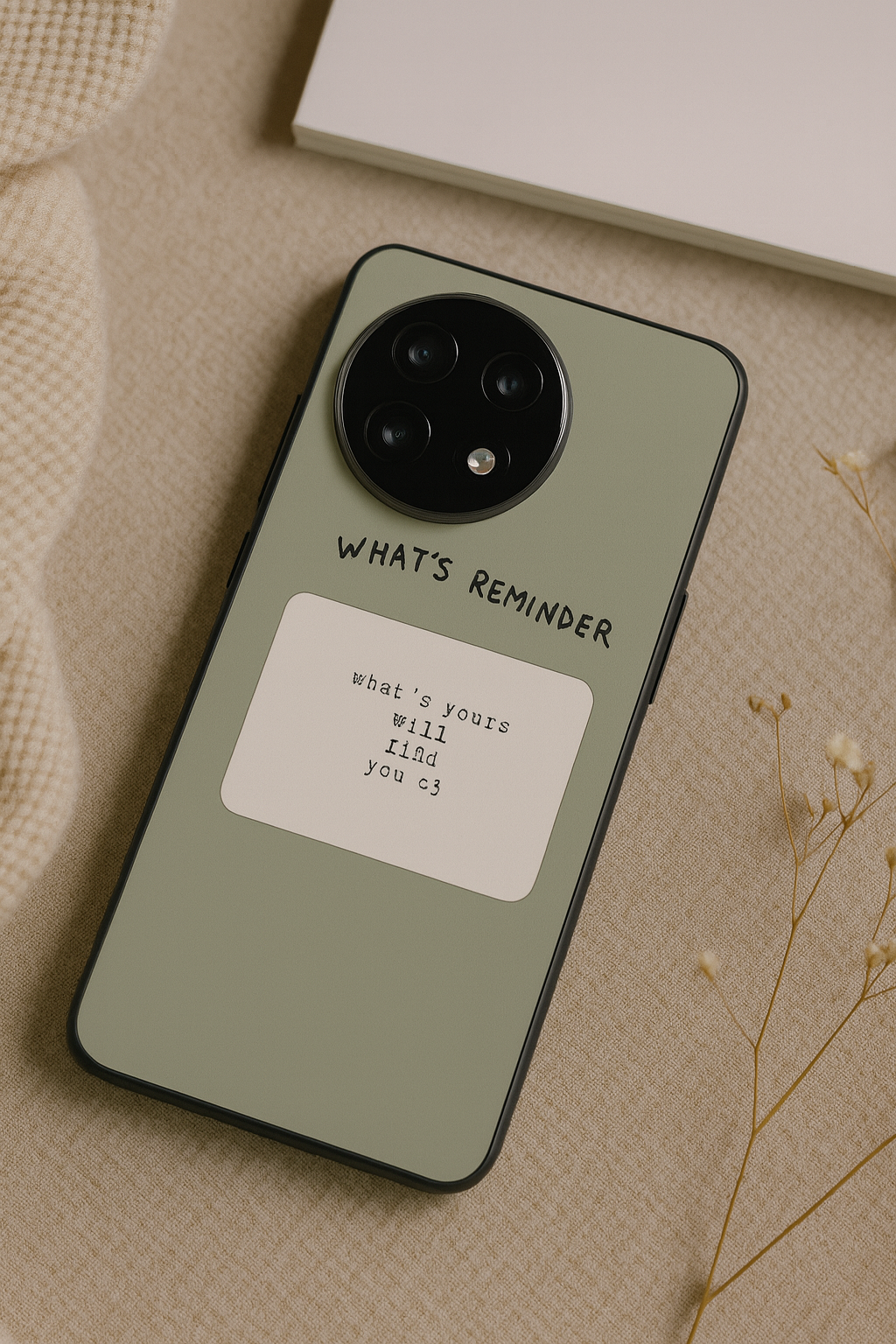 Find You Glass Back Cover For One Plus 13, 12, 11, 10, Nord Series