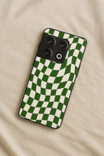 Optic Flow Glass Back Cover For One Plus 13, 12, 11, 10, Nord Series