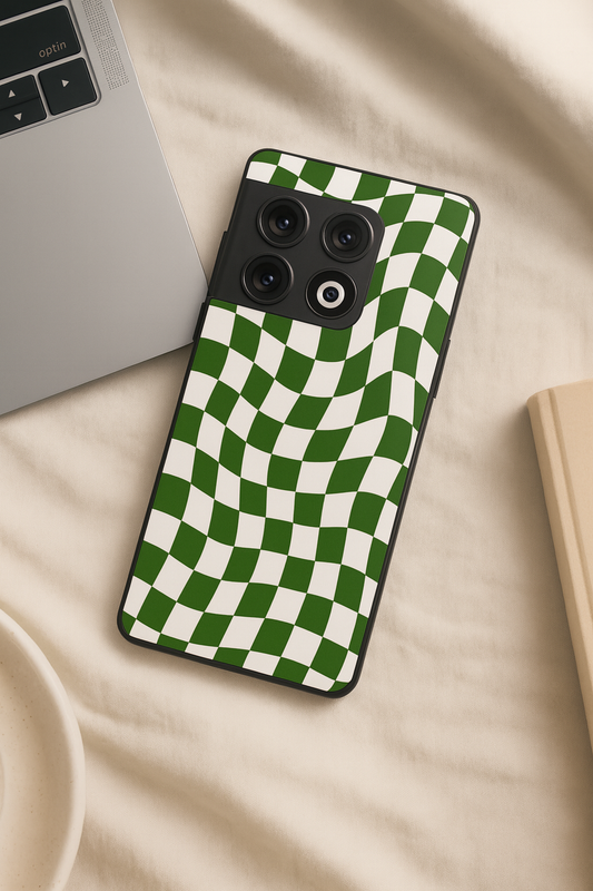 Optic Flow Glass Back Cover For One Plus 13, 12, 11, 10, Nord Series