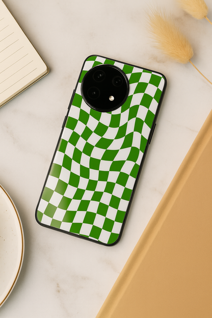 Optic Flow Glass Back Cover For One Plus 13, 12, 11, 10, Nord Series