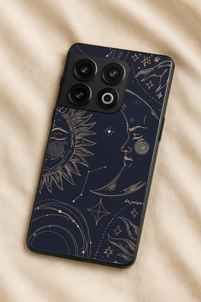 Celestial Dream Glass Back Cover For One Plus 13, 12, 11, 10, Nord Series