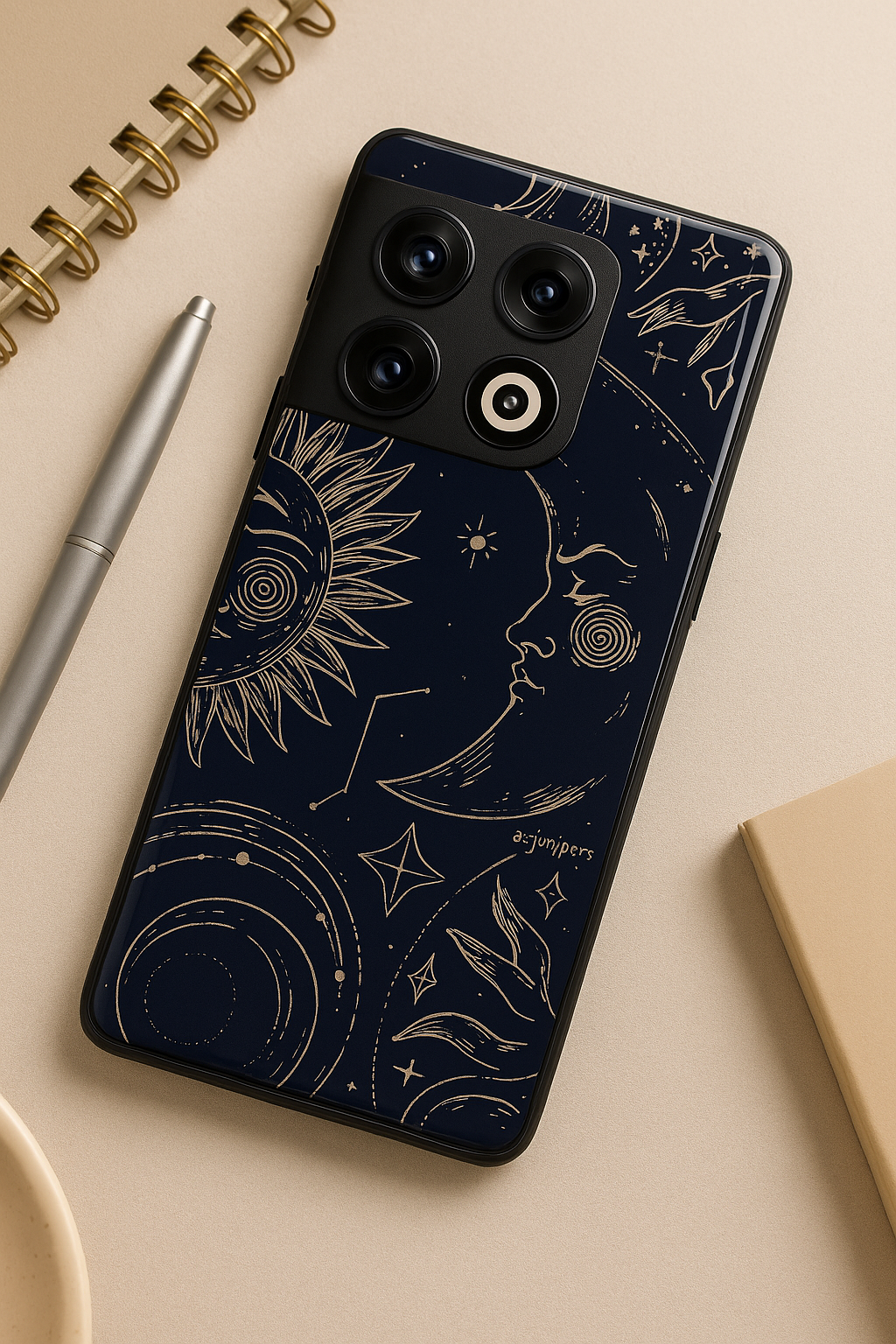 Celestial Dream Glass Back Cover For One Plus 13, 12, 11, 10, Nord Series
