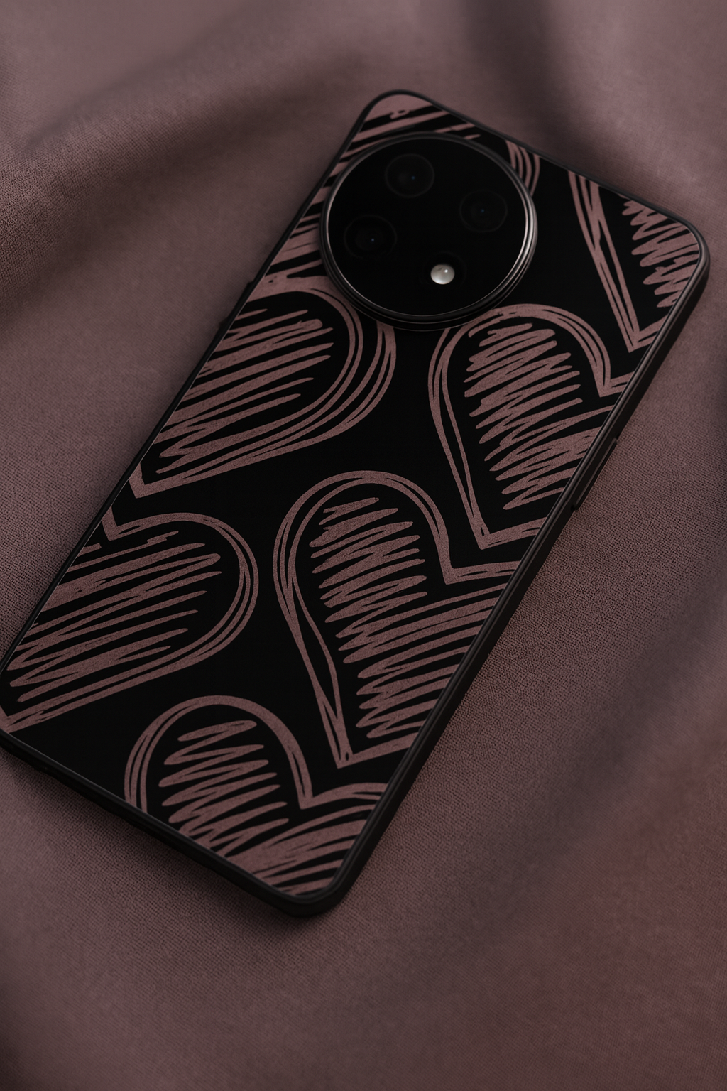 Heartline Glass Back Cover For One Plus 13, 12, 11, 10, Nord Series