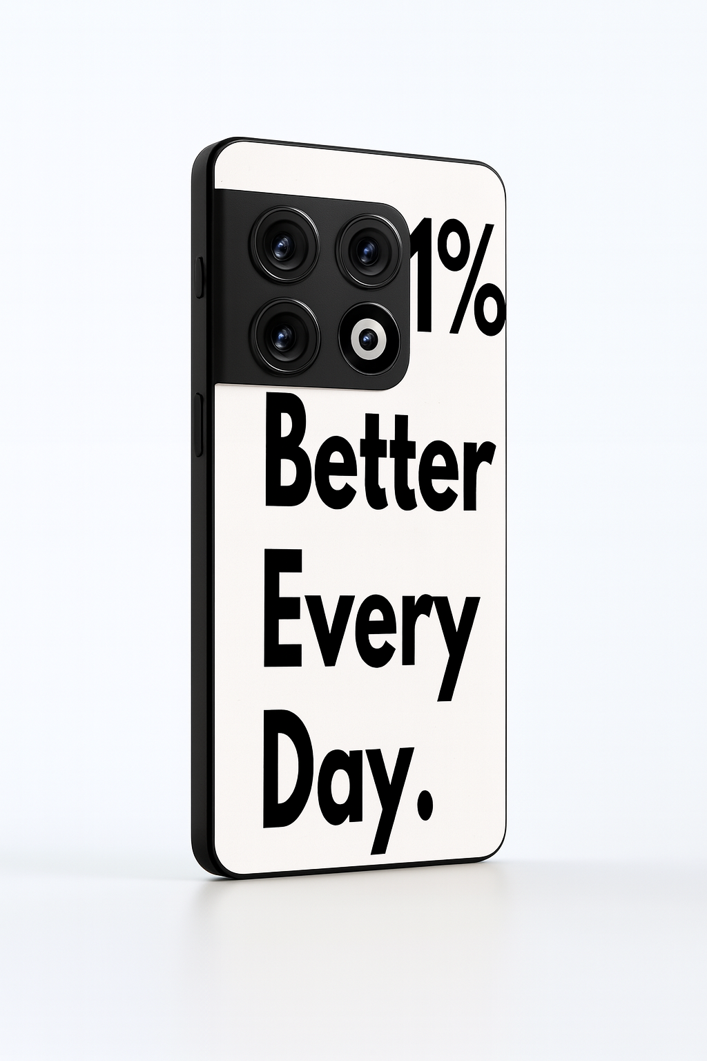 Better Every Day Premium Glass Back Cover For One Plus 13, 12, 11, 10, Nord Series