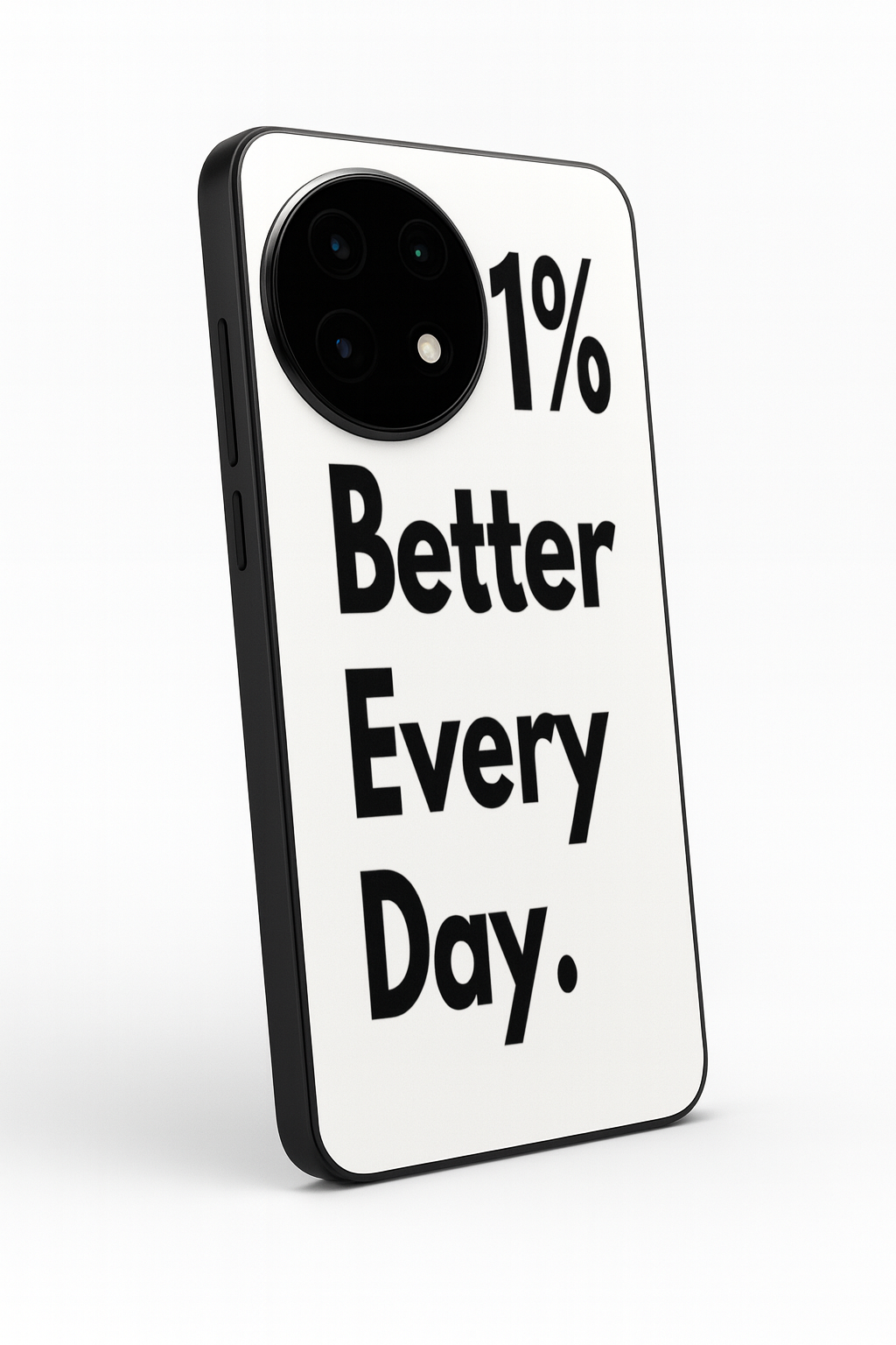 Better Every Day Premium Glass Back Cover For One Plus 13, 12, 11, 10, Nord Series