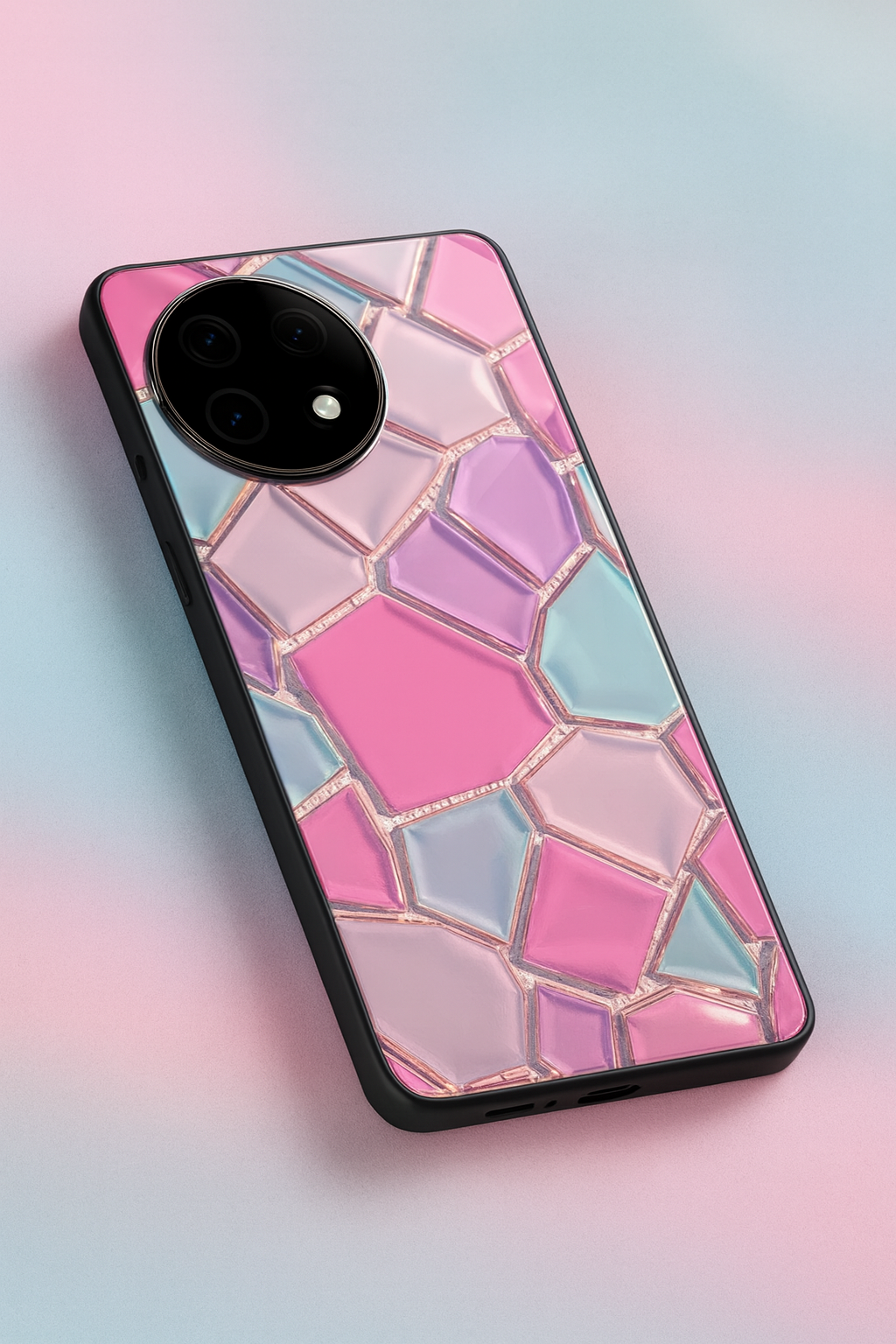 Opaline Glow Glass Back Cover For One Plus 13, 12, 11, 10, Nord Series