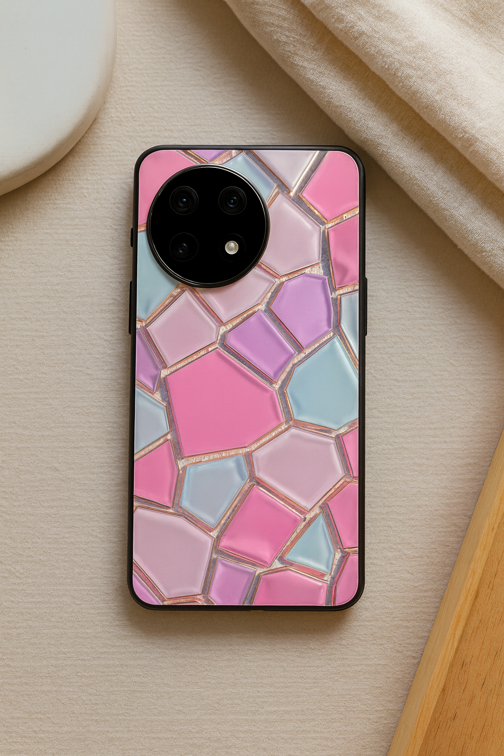 Opaline Glow Glass Back Cover For One Plus 13, 12, 11, 10, Nord Series