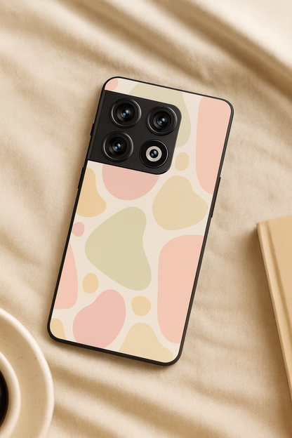 Earthy Hues Glass Back Cover For One Plus 13, 12, 11, 10, Nord Series