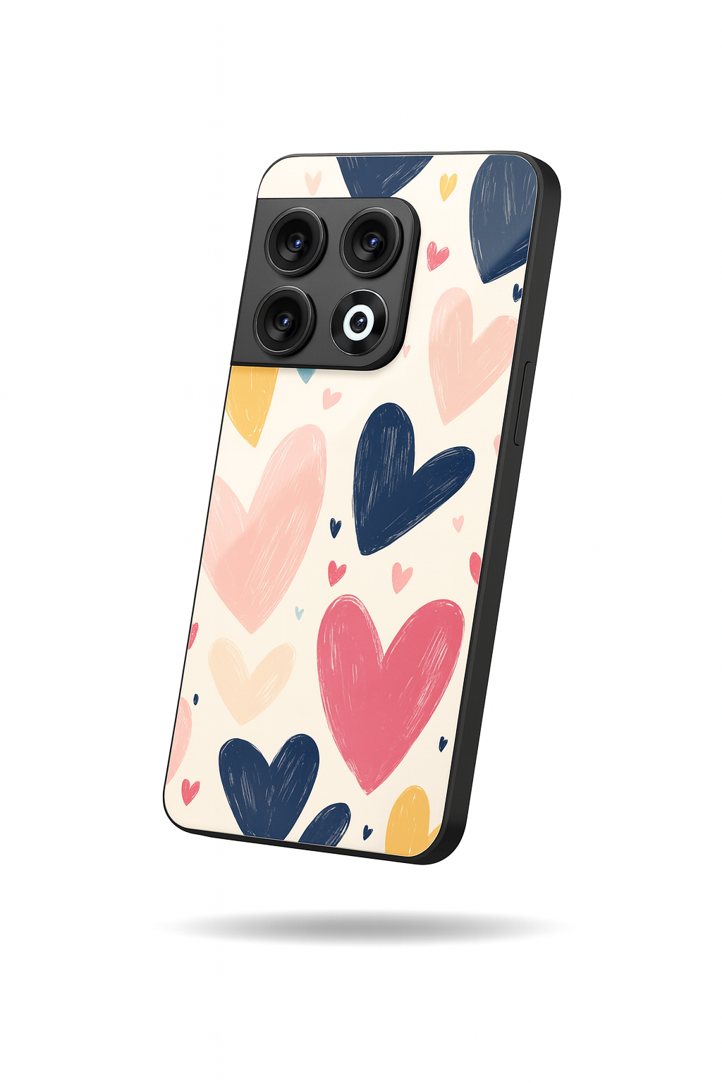 Painted Love Glass Back Cover For One Plus 13, 12, 11, 10, Nord Series