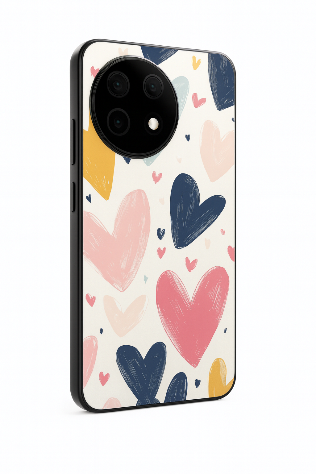 Painted Love Glass Back Cover For One Plus 13, 12, 11, 10, Nord Series