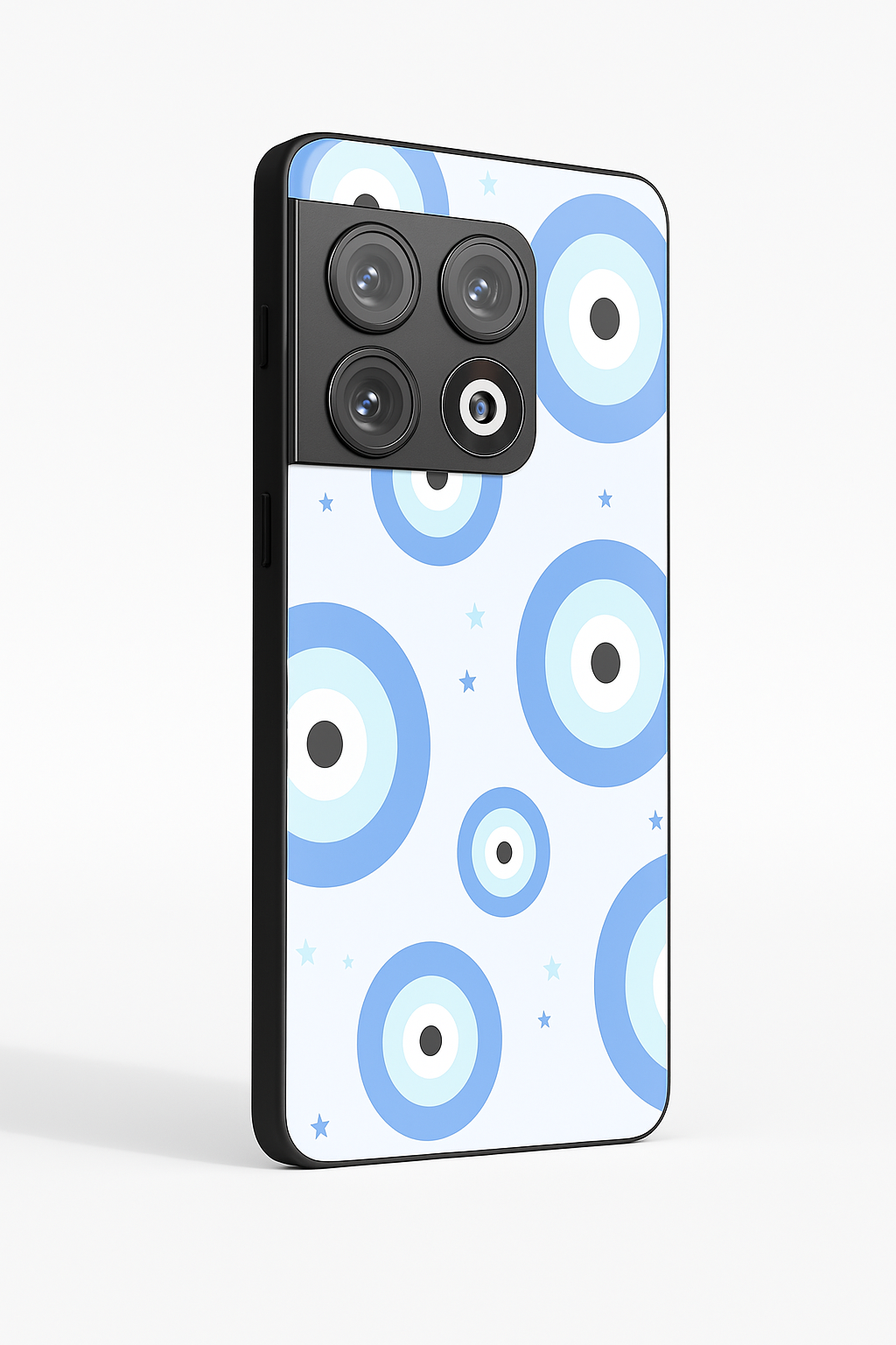 Blue Orbit Premium Glass Back Cover For One Plus 13, 12, 11, 10, Nord Series