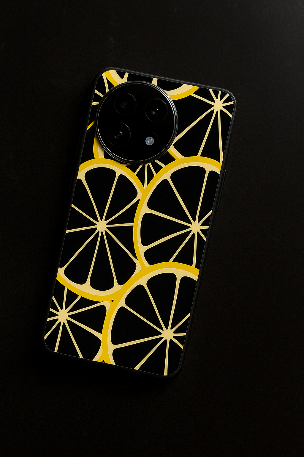 Lemon Pop Premium Glass Back Cover For One Plus 13, 12, 11, 10, Nord Series