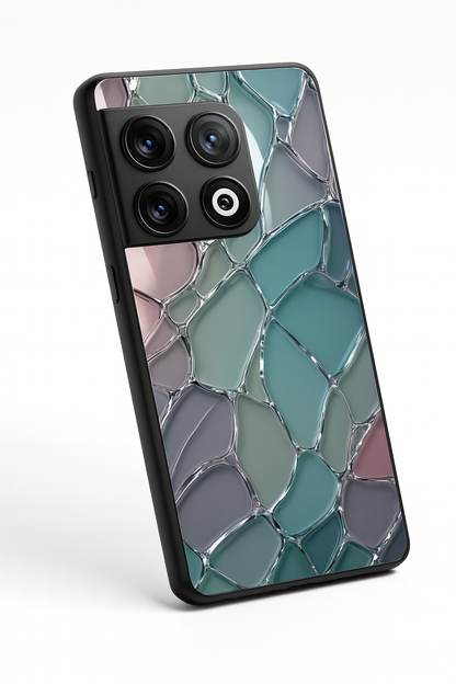 Ocean Glaze Glass Back Cover For One Plus 13, 12, 11, 10, Nord Series