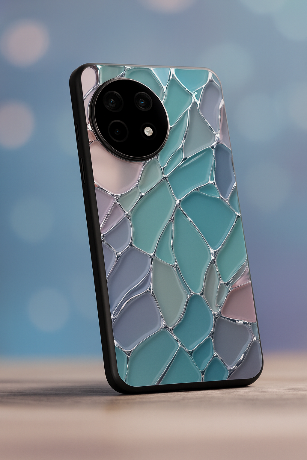 Ocean Glaze Glass Back Cover For One Plus 13, 12, 11, 10, Nord Series