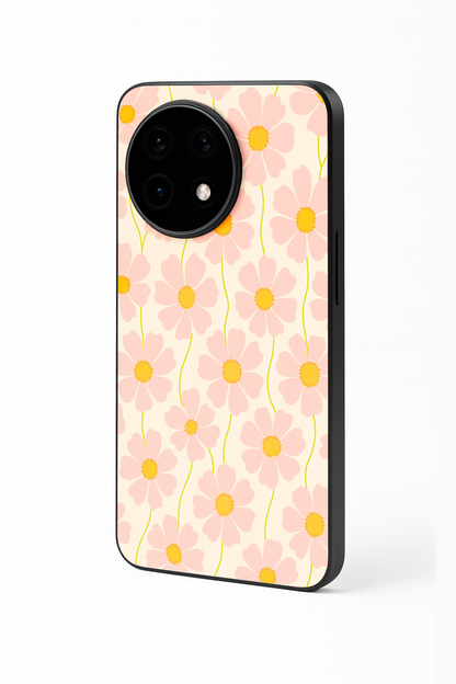 Cherry Blossom Glass Back Cover For One Plus 13, 12, 11, 10, Nord Series