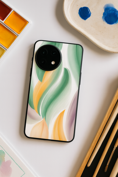 Artist Touch Premium Glass Back Cover For One Plus 13, 12, 11, 10, Nord Series