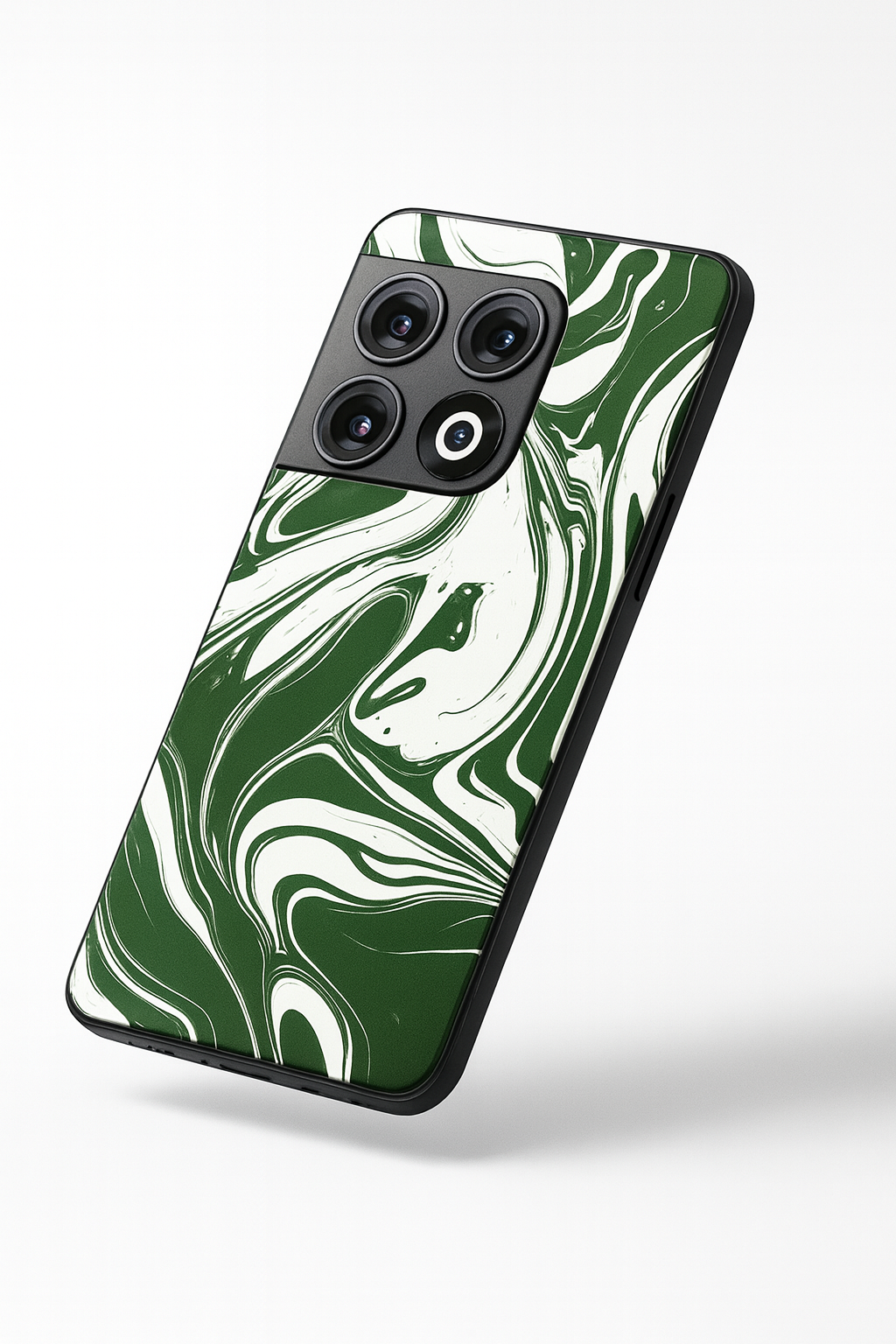 Grassy Marble Glass Back Cover For One Plus 13, 12, 11, 10, Nord Series
