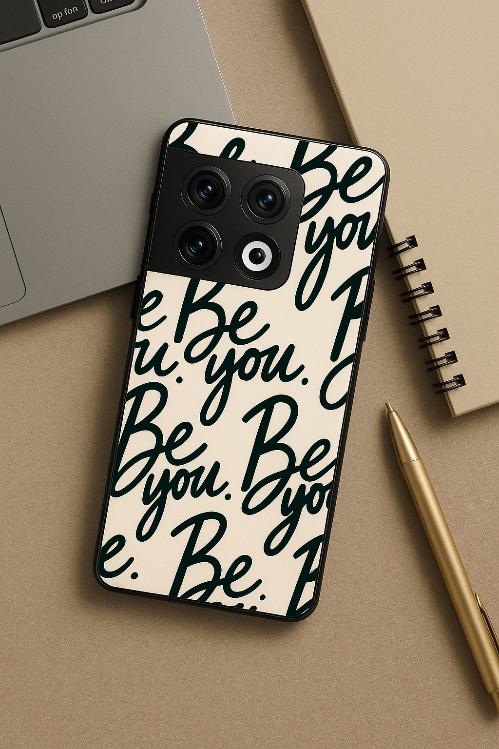 Be You Premium Glass Back Cover For One Plus 13, 12, 11, 10, Nord Series