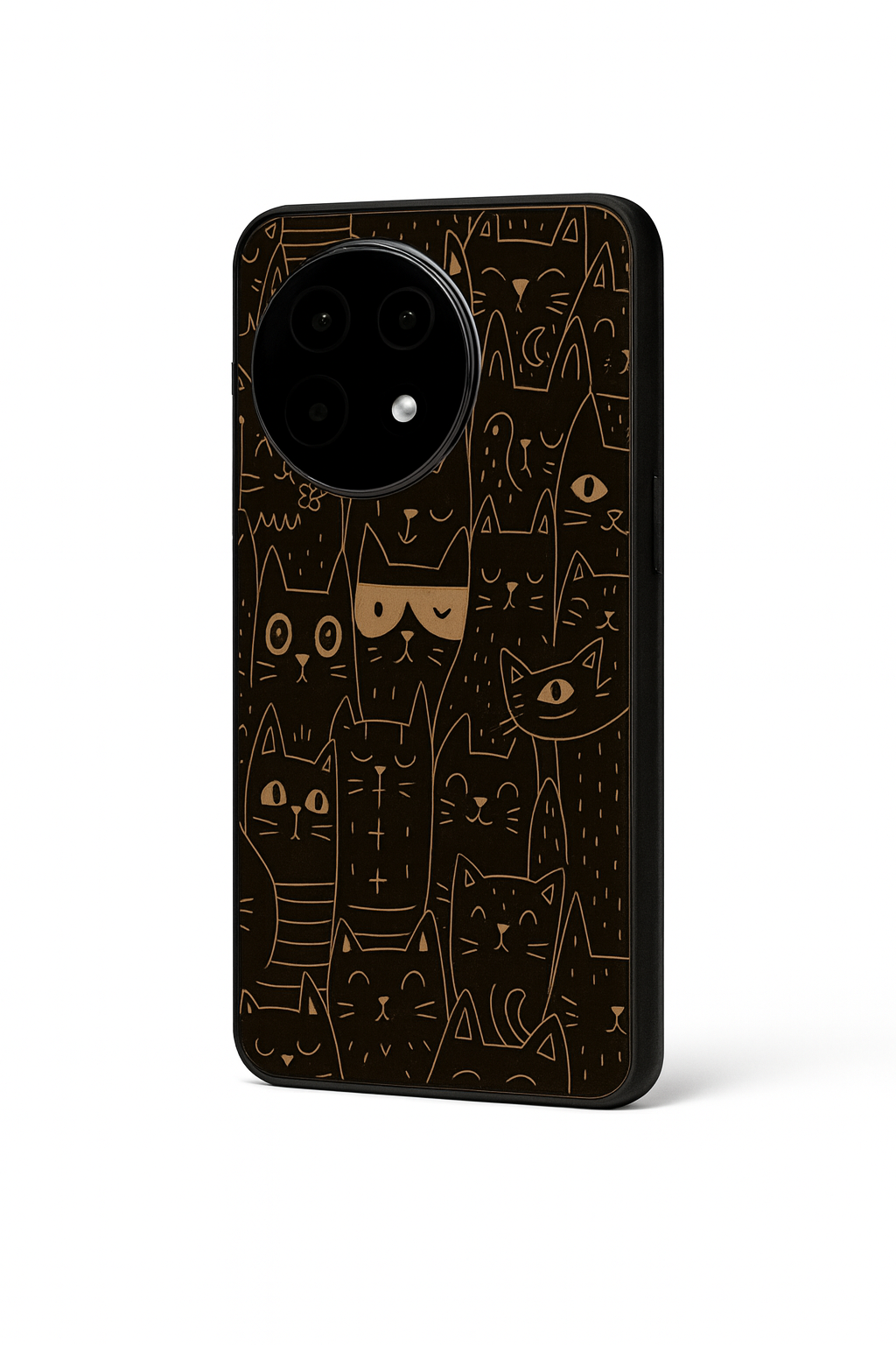Meow You Too Glass Back Cover For One Plus 13, 12, 11, 10, Nord Series