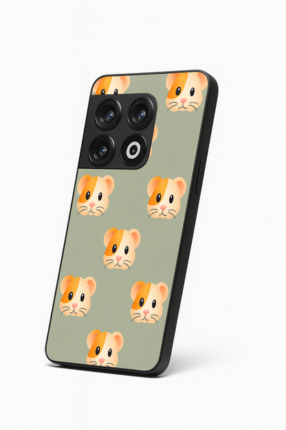 Hello Rabbys Glass Back Cover For One Plus 13, 12, 11, 10, Nord Series