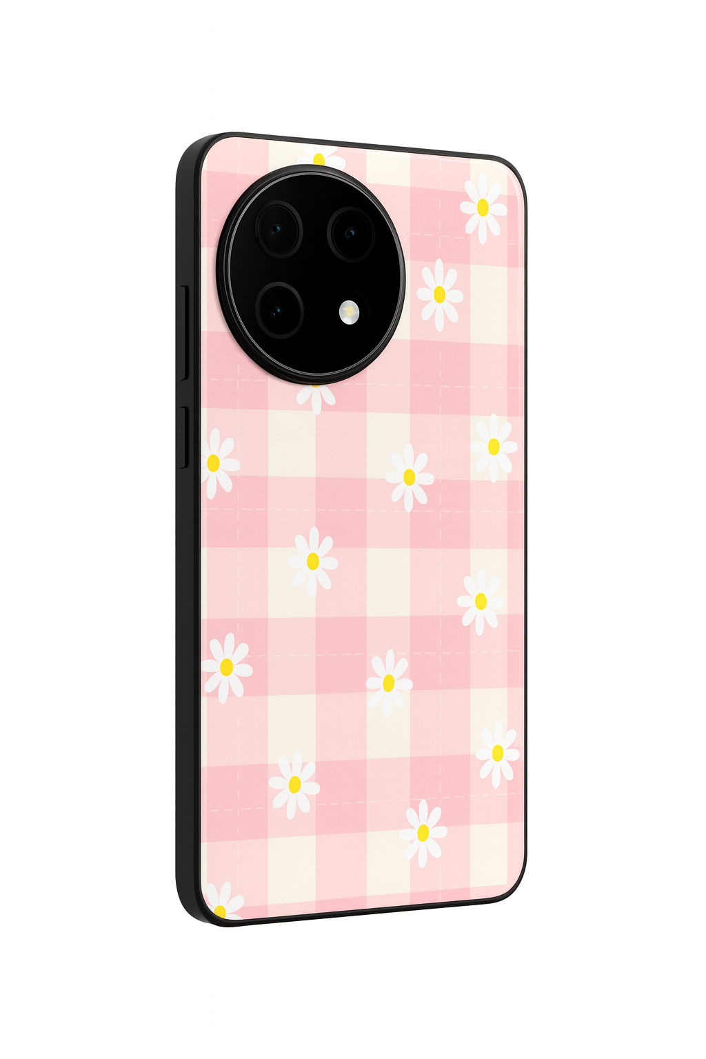 Daisy Bloom Glass Back Cover For One Plus 13, 12, 11, 10, Nord Series