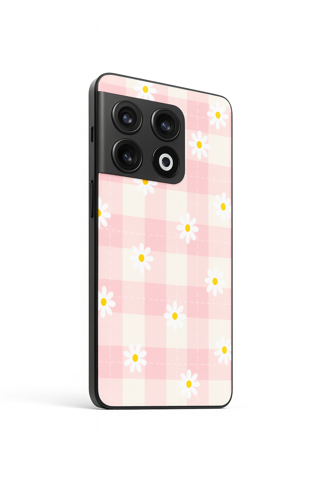 Daisy Bloom Glass Back Cover For One Plus 13, 12, 11, 10, Nord Series