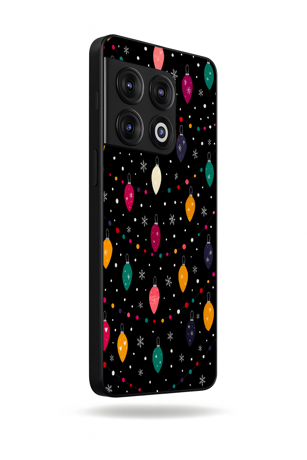 Cute Aesthetic Lights Glass Back Cover For One Plus 13, 12, 11, 10, Nord Series