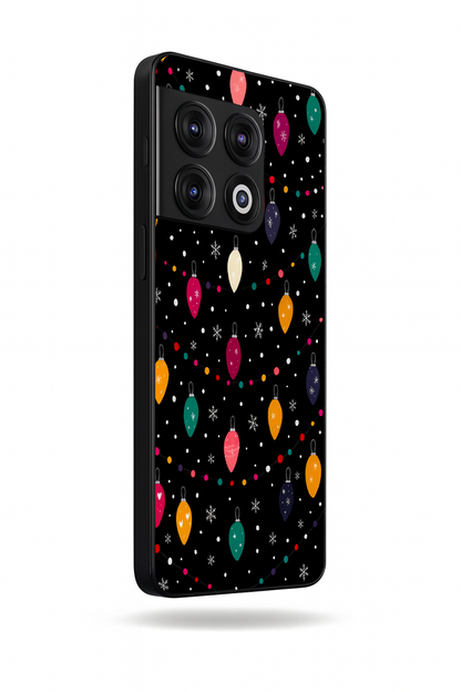 Cute Aesthetic Lights Glass Back Cover For One Plus 13, 12, 11, 10, Nord Series